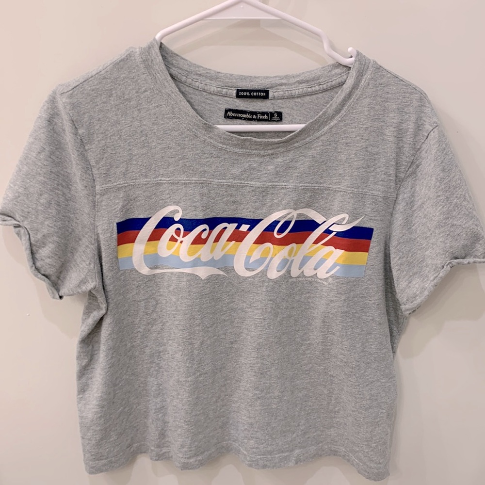 Abercrombie Coca-Cola Crop Top
